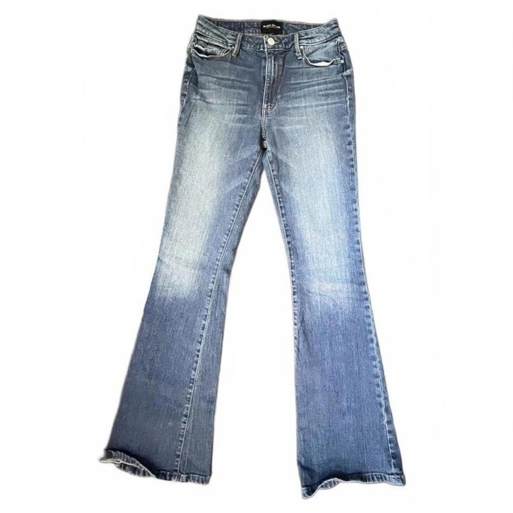 Black Orchid Flare Jeans Blue High‎ Rise Medium Wash 28